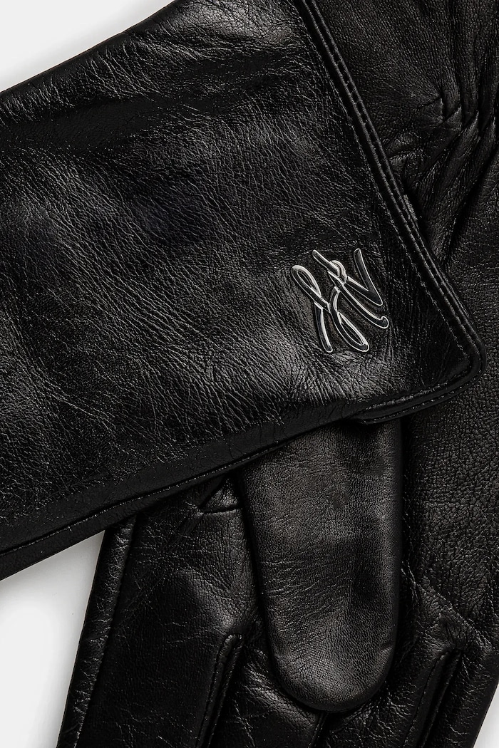 Karl Lagerfeld rękawiczki A1W33146 czarny SS25