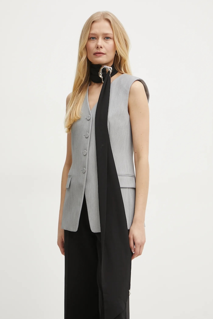 Patrizia Pepe fular panza negru 8F0047.AD08