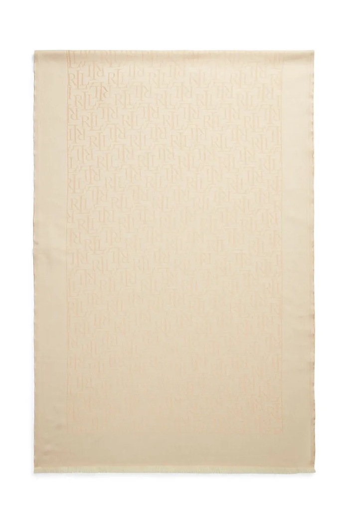 Šála Lauren Ralph Lauren 454937219 béžová SS25
