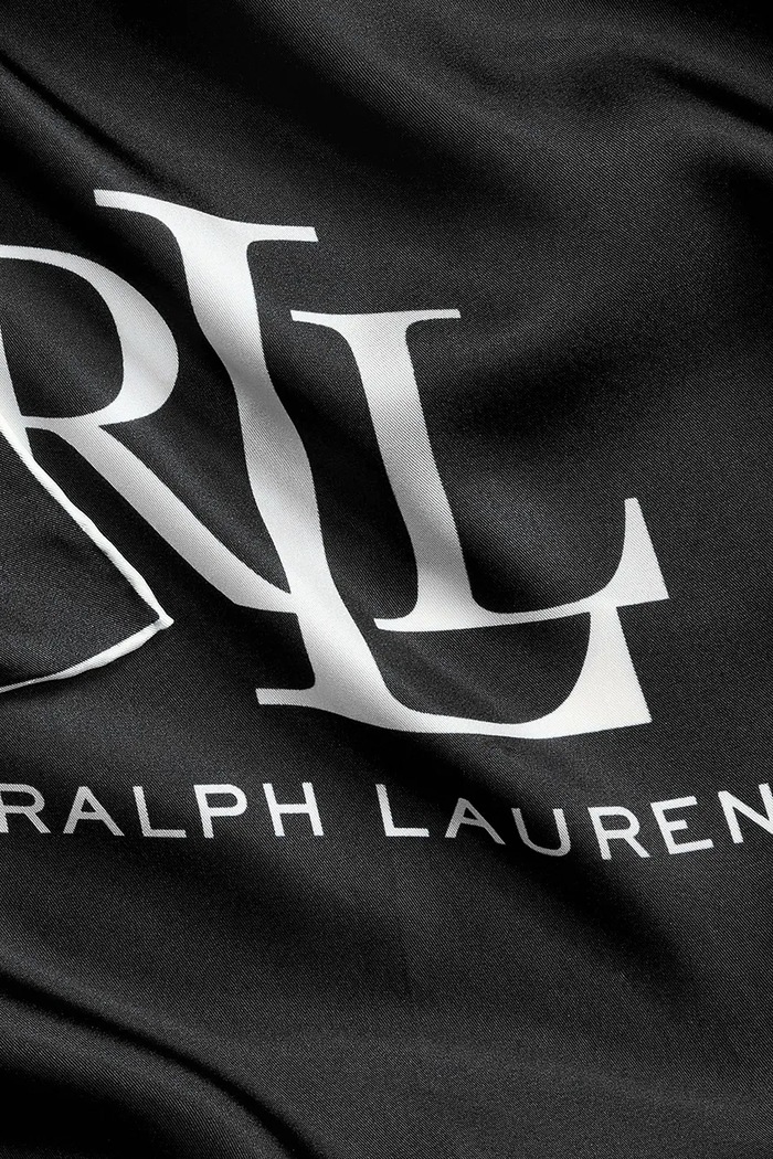 Doplňky Hedvábný šátek Lauren Ralph Lauren 454966215 černá
