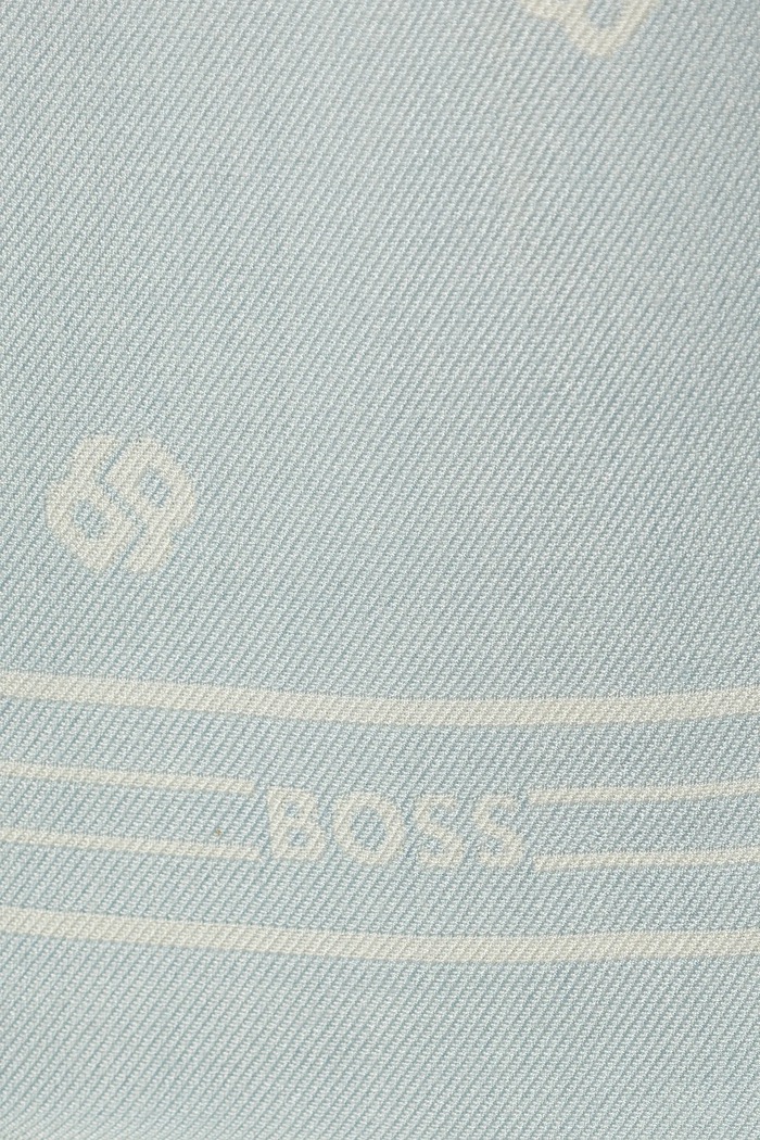 Шарф BOSS Yllie_BB_70*200 50535789 блакитний AW25