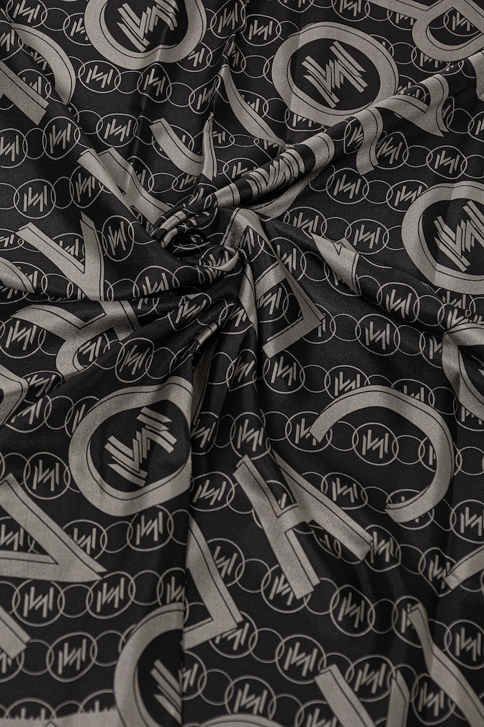 Accessori Marella foulard in seta NERVI 2513541047 nero