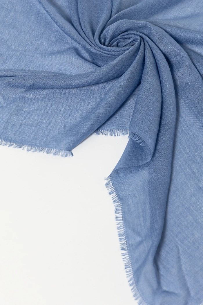 Accesorii Weekend Max Mara esarfa din amestec de lana 2515541014600 albastru