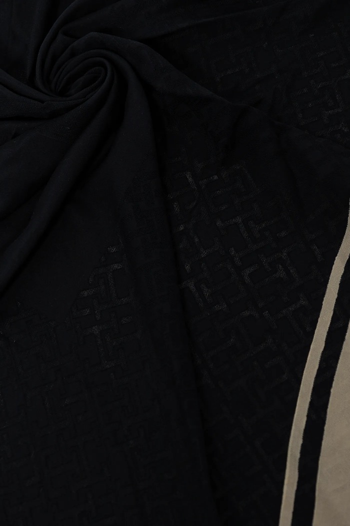 Αξεσουάρ Μεταξωτό φουλάρι Tommy Hilfiger AW0AW17144 σκούρο μπλε