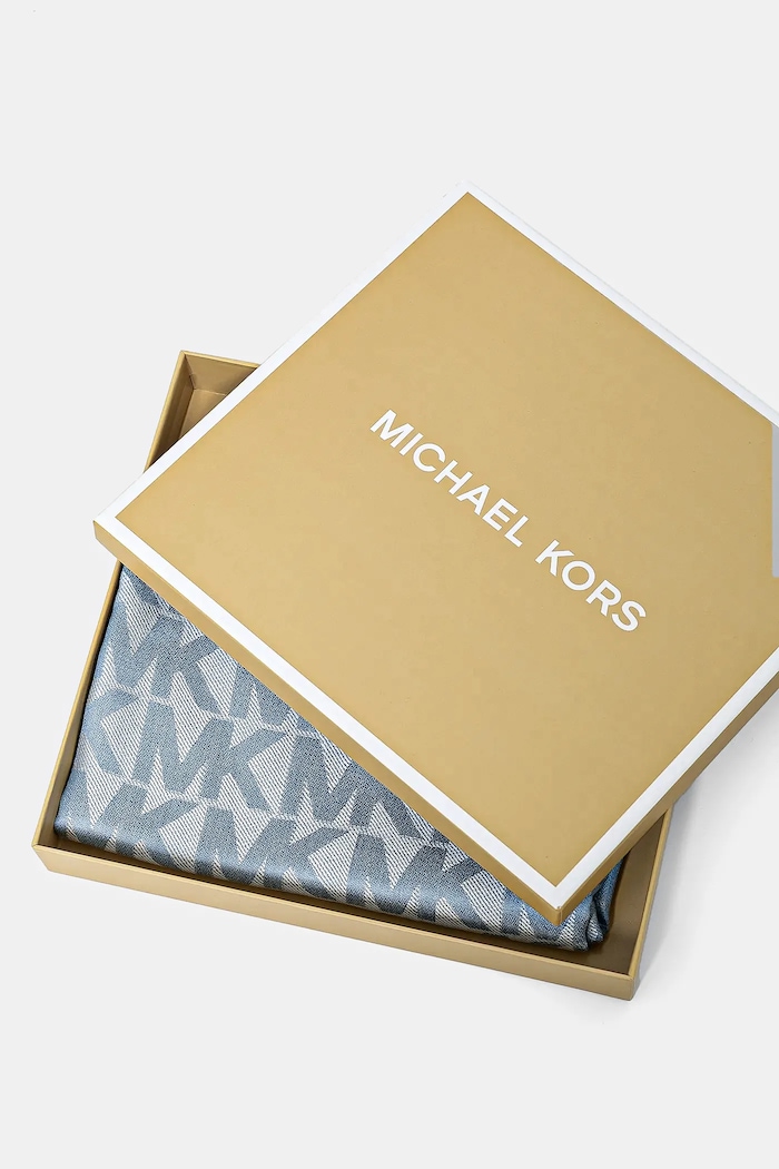 Doplňky Šátek z vlněné směsi MICHAEL Michael Kors 540072. modrá