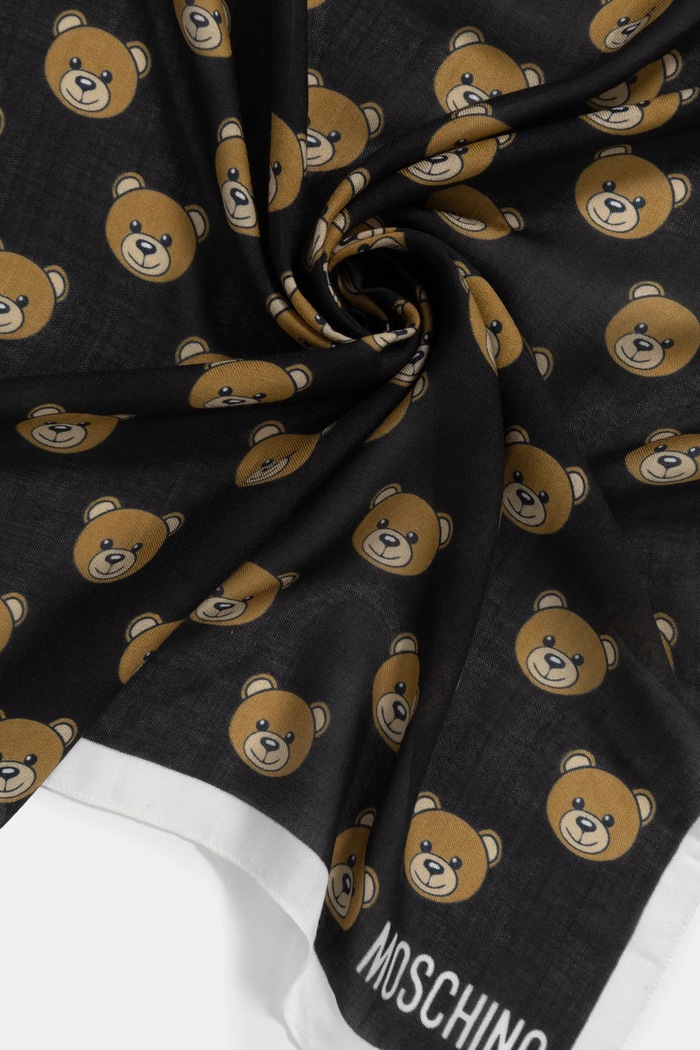 Doplnky Šál Moschino M5217.0E5169 čierna