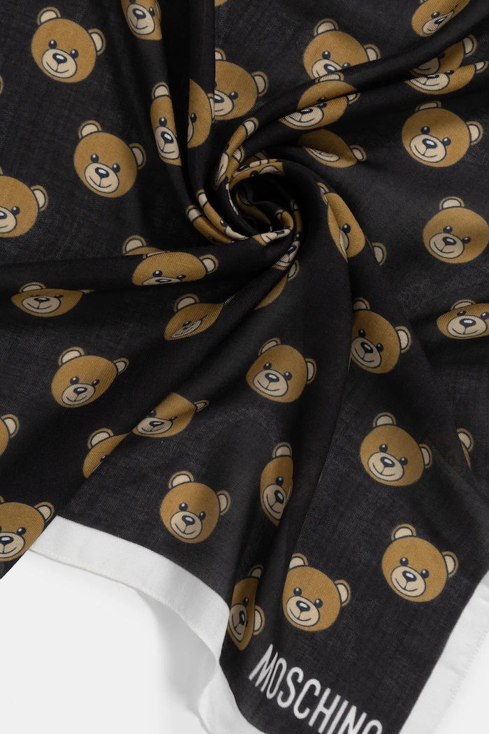 Doplnky Šál Moschino M5217.0E5169 čierna