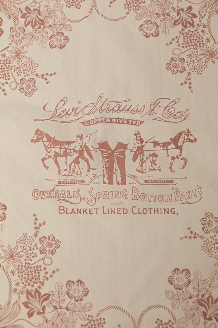 Levi's Eșarfă din bumbac 002GB.0000 bej SS25