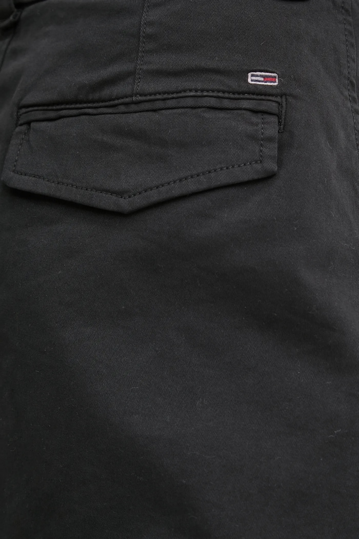 Tommy Jeans farmer szoknya fekete DW0DW19366