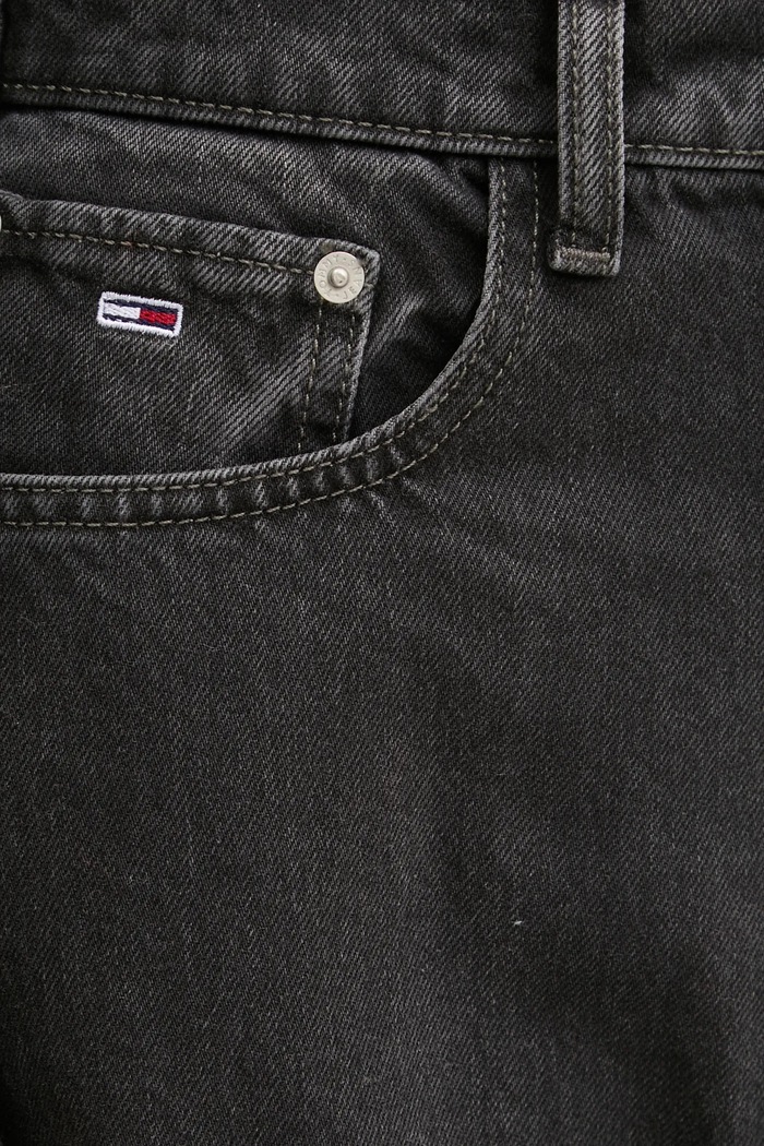 Džínová sukně Tommy Jeans černá DW0DW20554