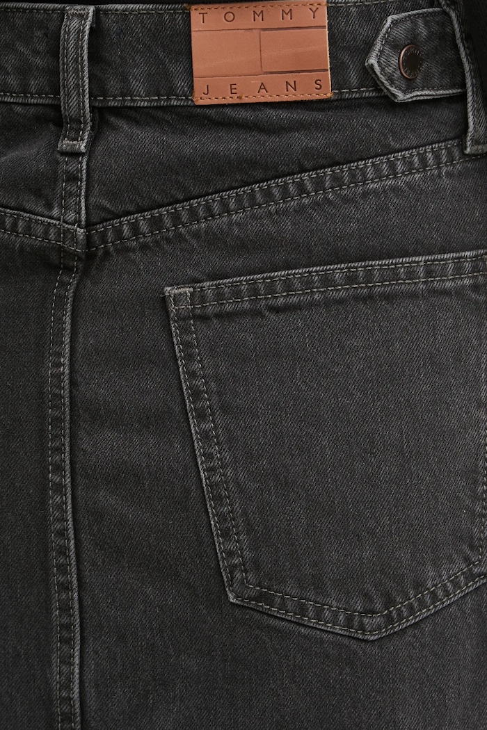 Džínová sukně Tommy Jeans DW0DW20554 černá