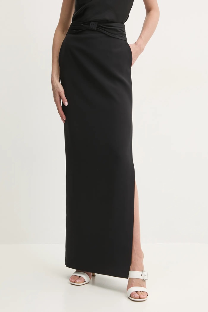 Elisabetta Franchi fusta uni negru GO10151E2