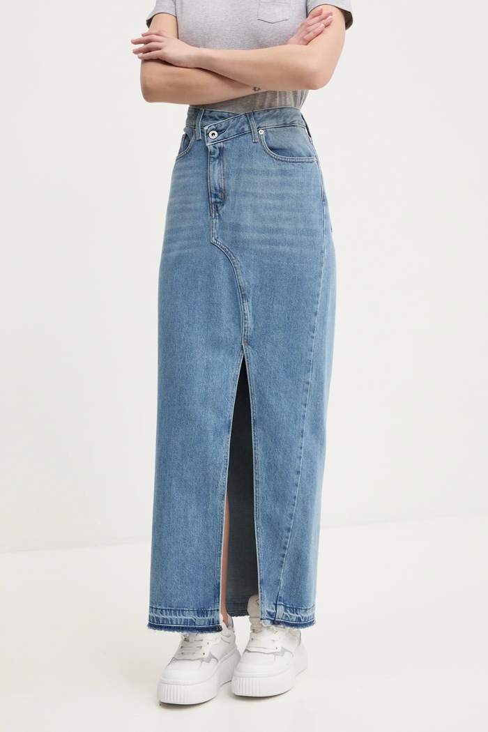 Τζιν φούστα Karl Lagerfeld Jeans casual μπλε A1W12009