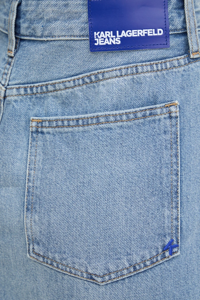 Τζιν φούστα Karl Lagerfeld Jeans A1W12009 μπλε