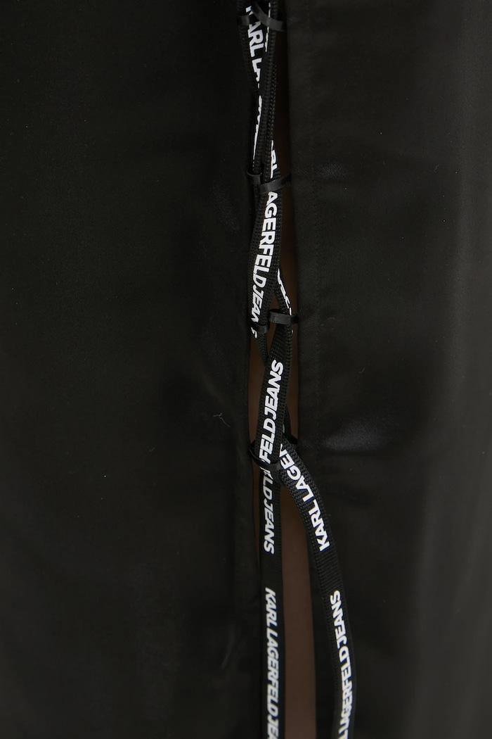 Karl Lagerfeld Jeans szoknya fekete A1W12010