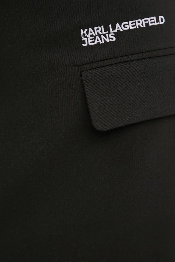 Karl Lagerfeld Jeans szoknya fekete A1W12012