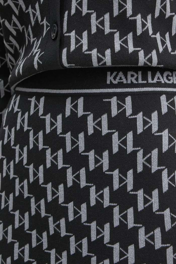 Karl Lagerfeld spódnica A1W12006 czarny