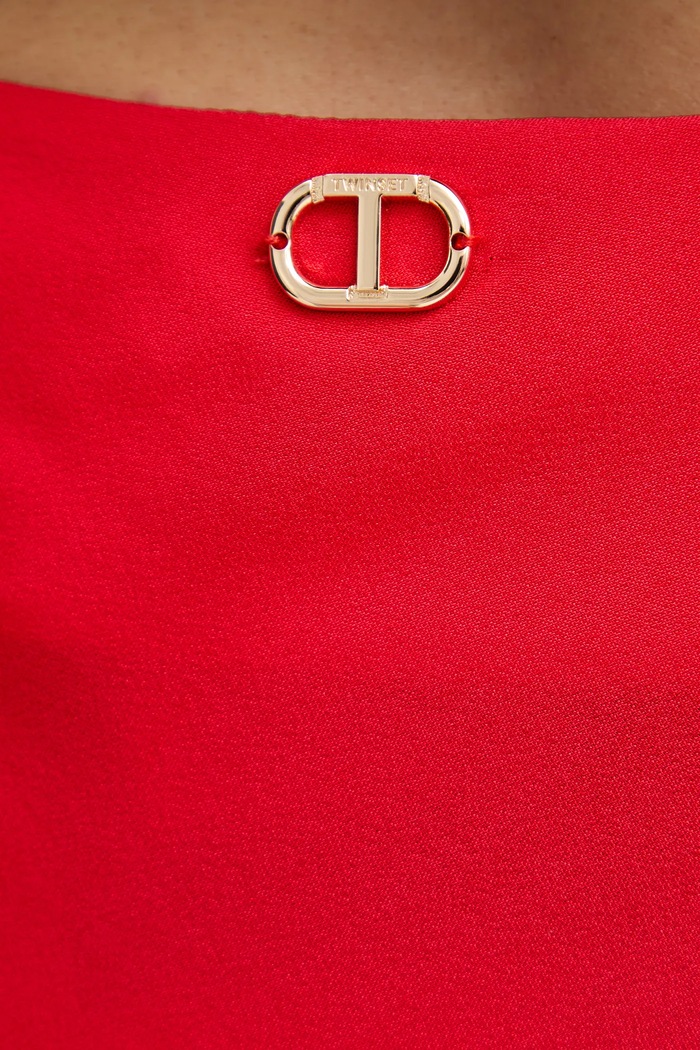 Twinset szoknya piros 251TT2193