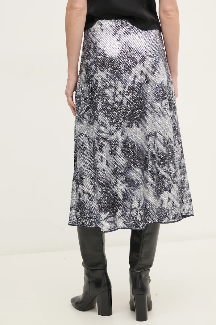 Oblačila Krilo DIANE VON FURSTENBERG DVFKM4S004 srebrna