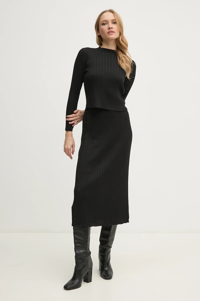 Φούστα Pepe Jeans NICOLE SKIRT PL901174 μαύρο SS25