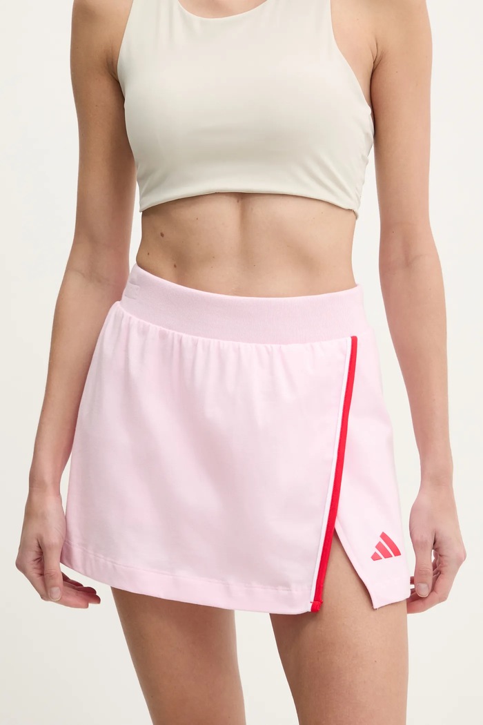 adidas spódnica W CB Color Pop bawełna różowy JG6212