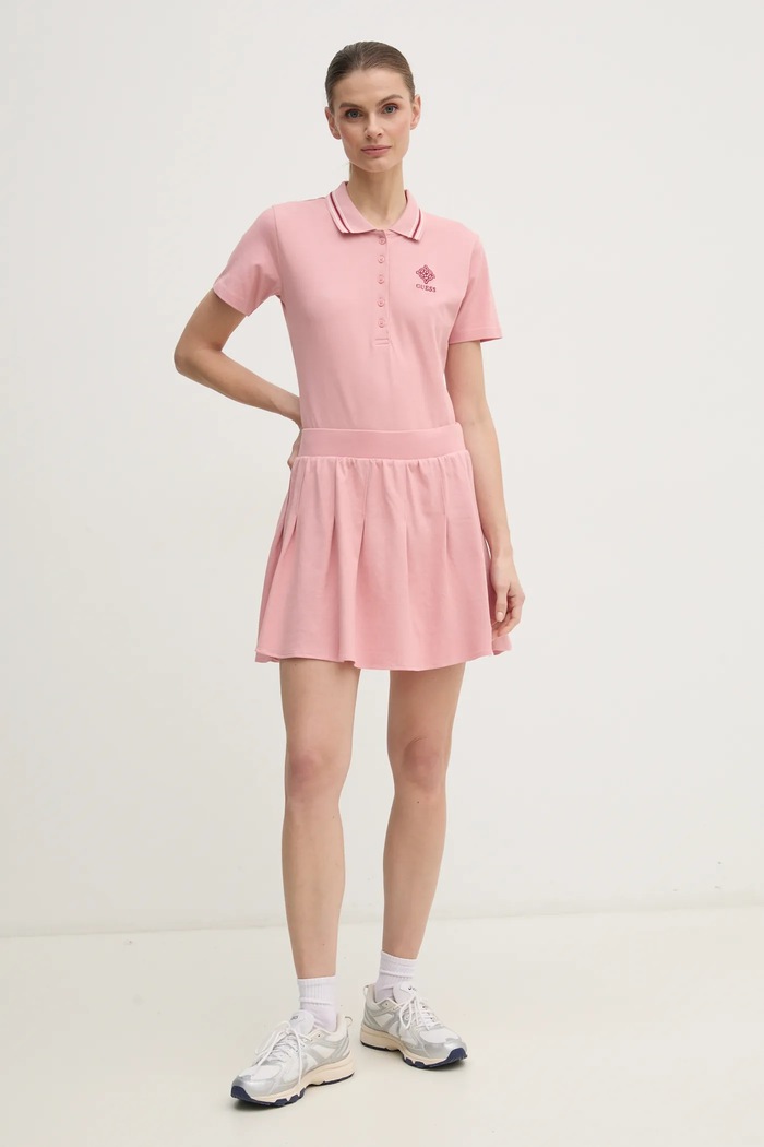 Sukně Guess SUZANNE V5RD00.KCOK1 růžová SS25