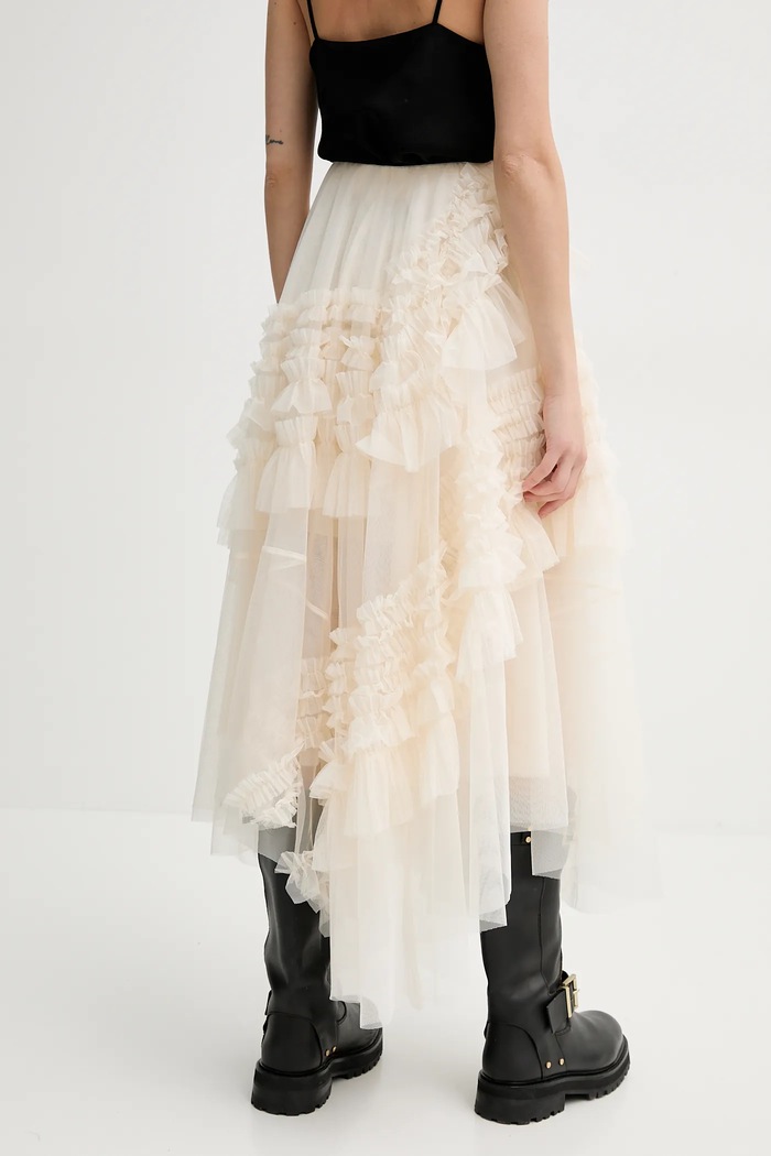 Odzież AllSaints Spódnica JEN W079RB beżowy
