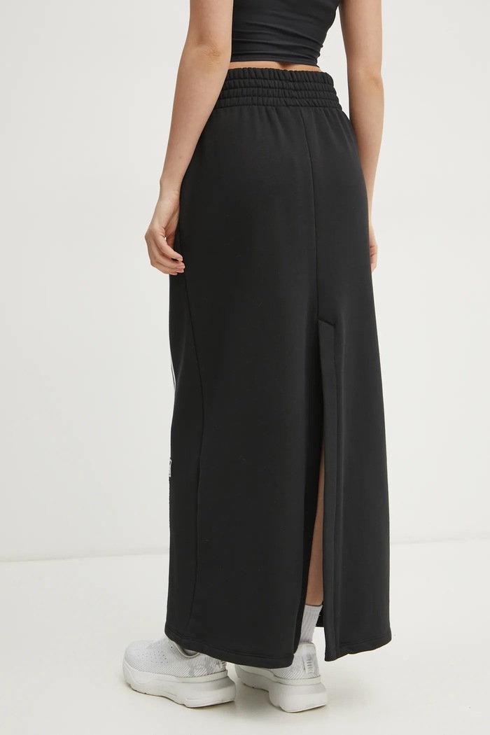Ruházat adidas Originals pamut szoknya MAXI SKIRT JC8538 fekete