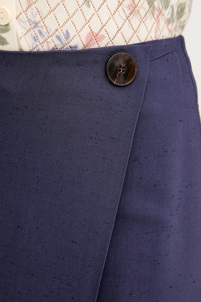 Luisa Spagnoli fustă bleumarin 542164