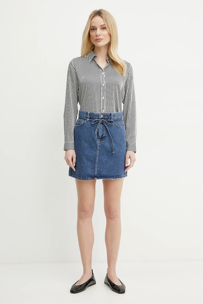 Marella fusta Emme by Marella 2515101021 bleumarin SS25