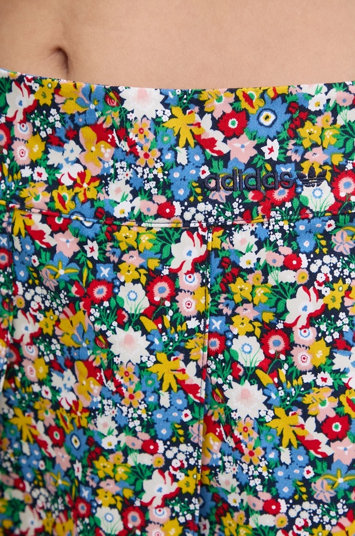 adidas Originals spódnica bawełniana Liberty niebieski JC7774