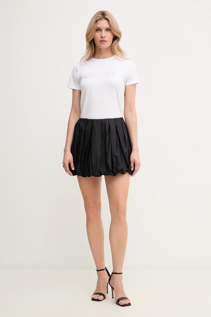 Pinko pamut szoknya 105183.A2LD fekete SS25