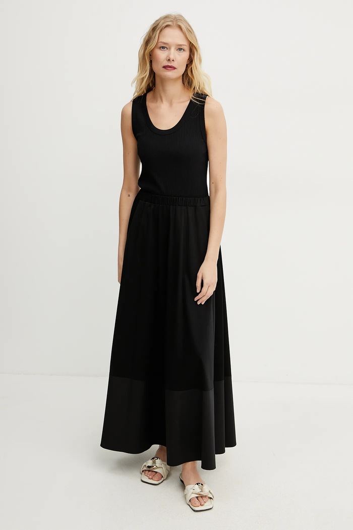 MM by Max Mara gonna 2516771028600 nero SS25