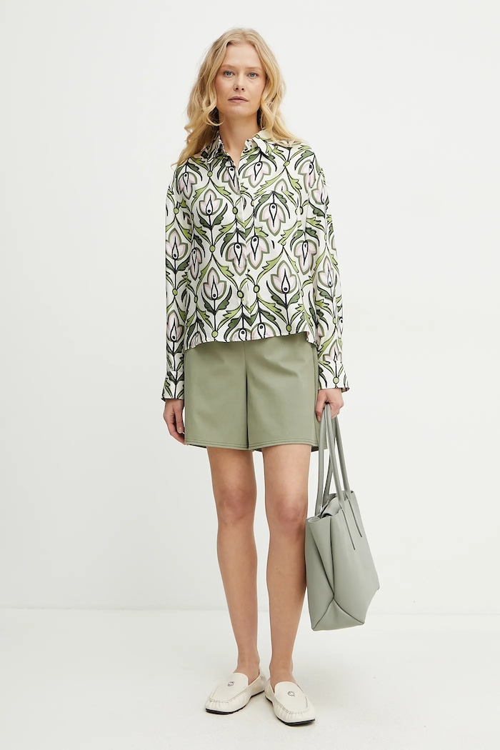 MM by Max Mara pantaloncini 2516781018600 verde SS25
