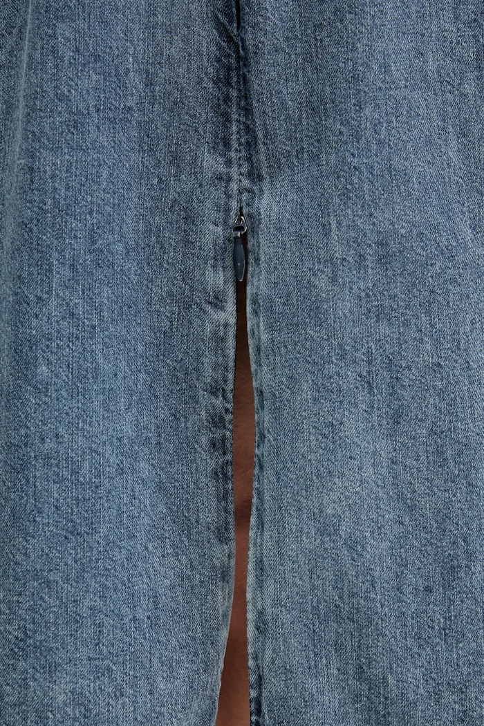 Traper suknja Moschino Jeans 0107.3721 plava