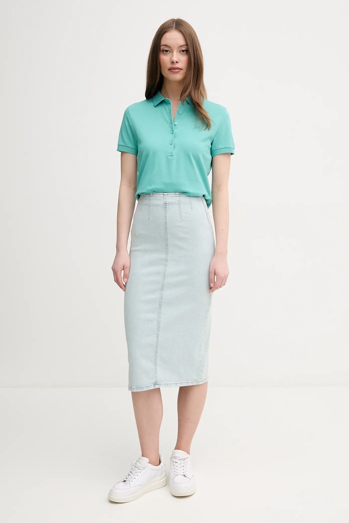 Дънкова пола United Colors of Benetton 4ORHD004O син SS25
