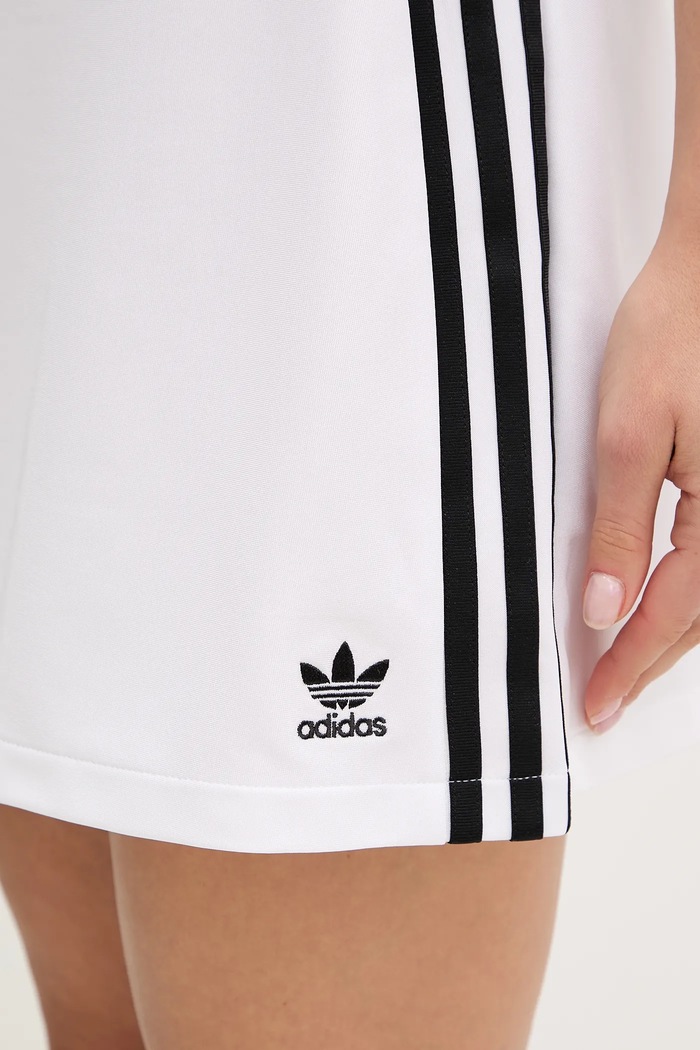 adidas Originals spódnica 3-Stripes biały JD0284