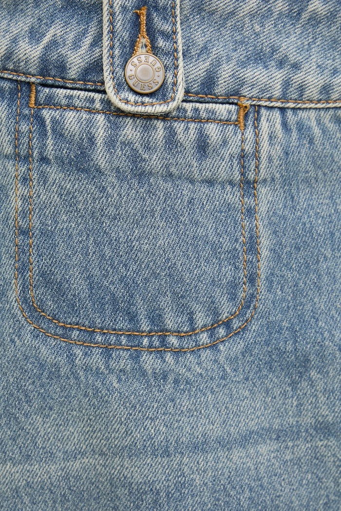 Guess Originals spódnica jeansowa niebieski W5RG35.D4XY0