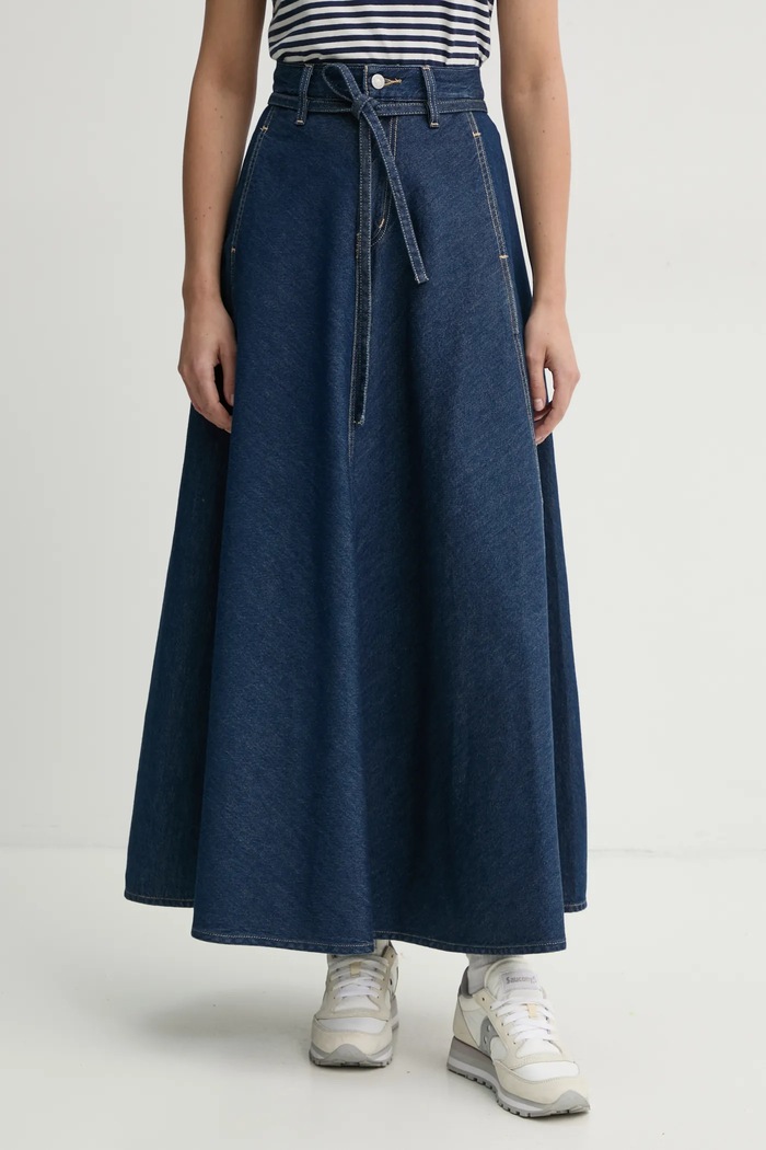 Levi's spódnica jeansowa XL SKIRT casual granatowy 001T4