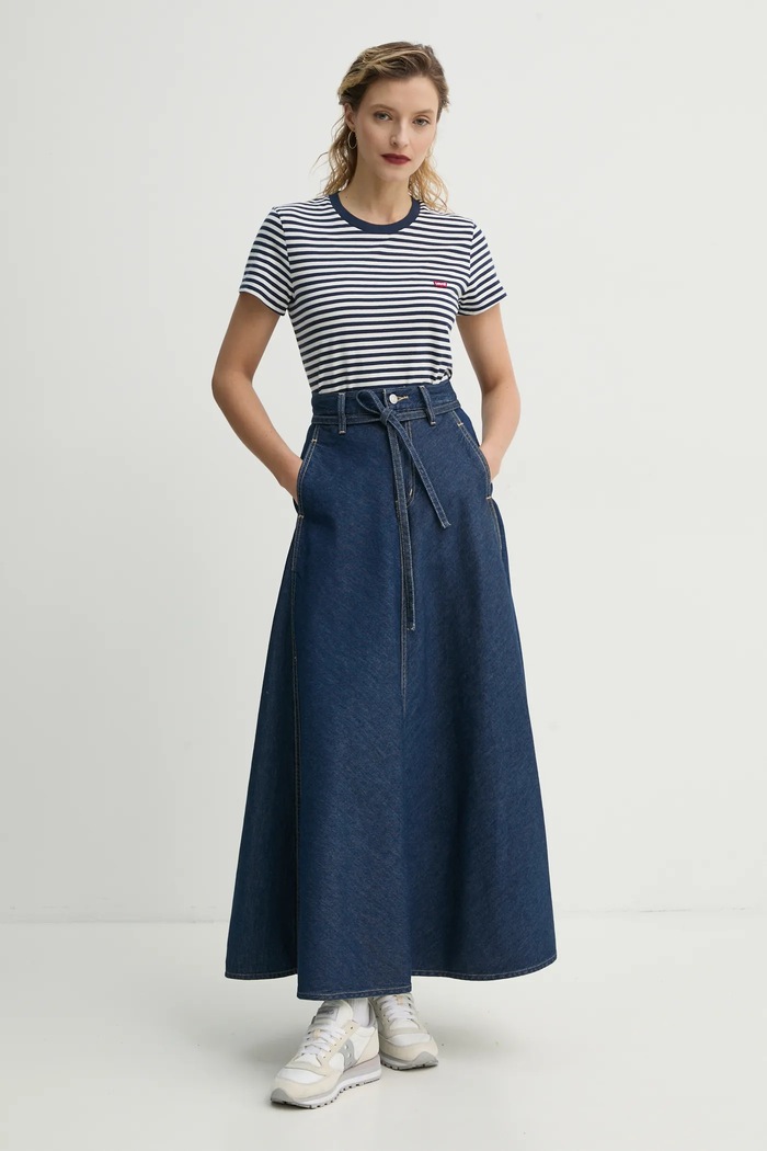 Levi's spódnica jeansowa XL SKIRT 001T4 granatowy SS26