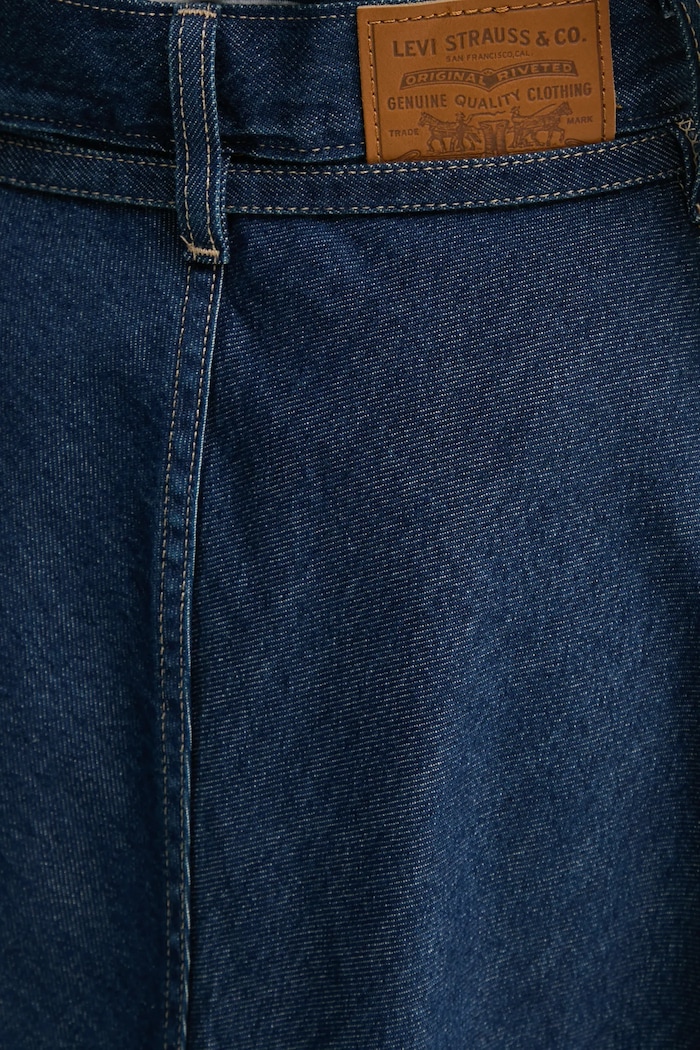 Levi's spódnica jeansowa XL SKIRT 001T4 granatowy