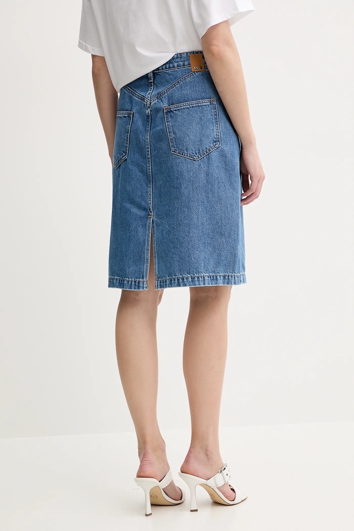 Oblačila Jeans krilo BOSS 50538596 modra