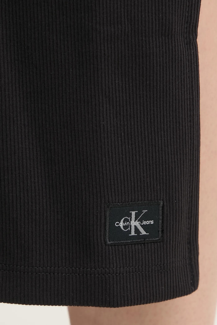 Φούστα Calvin Klein Jeans μαύρο J20J225331