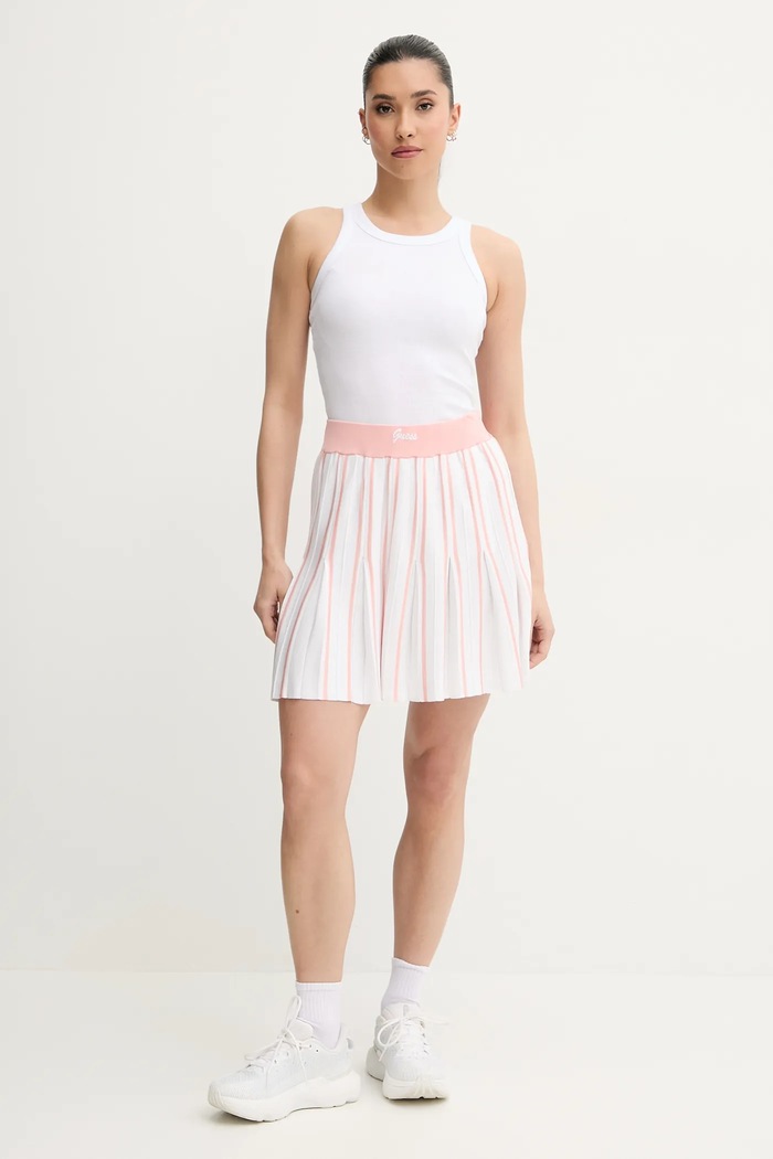 Sukně Guess V5GD00.Z3D60 bílá SS25