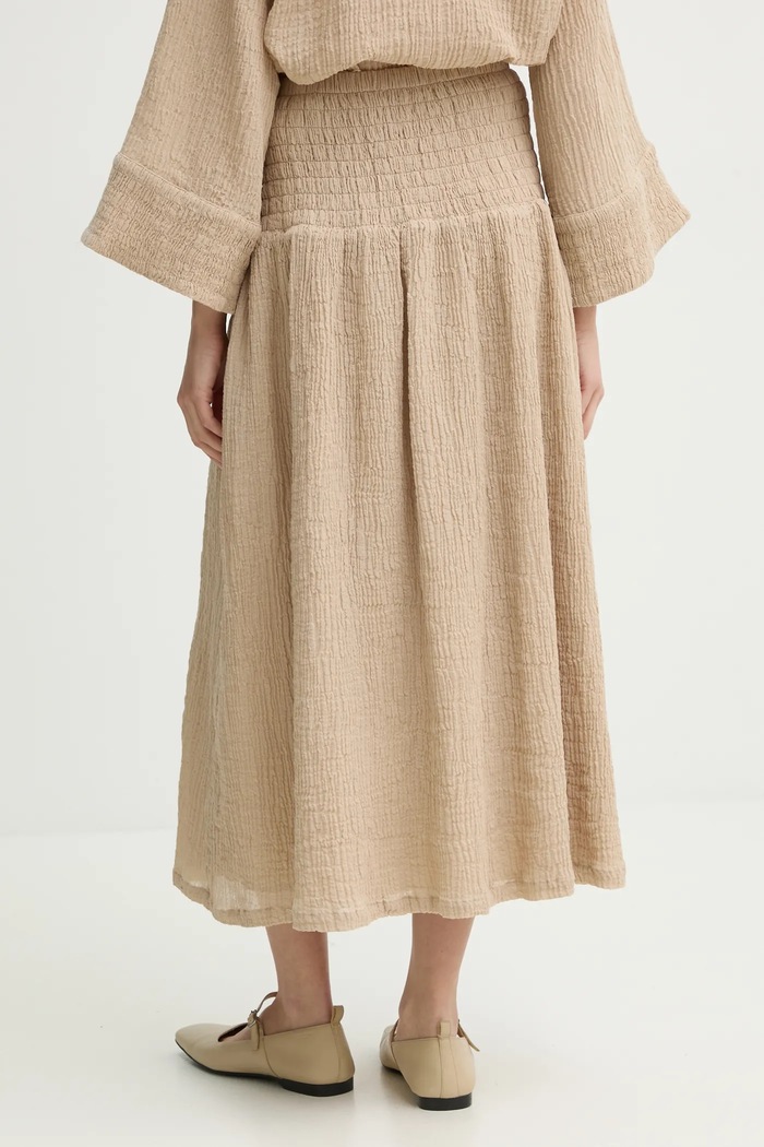 Oblačila Krilo By Malene Birger SOL 103387 bež