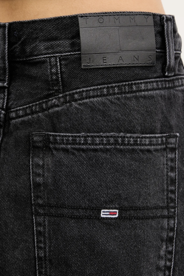 Tommy Jeans farmer szoknya fekete DW0DW21275