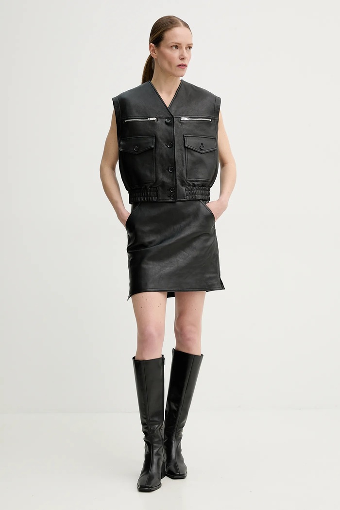 Bally gonna in pelle WLE05F nero SS25