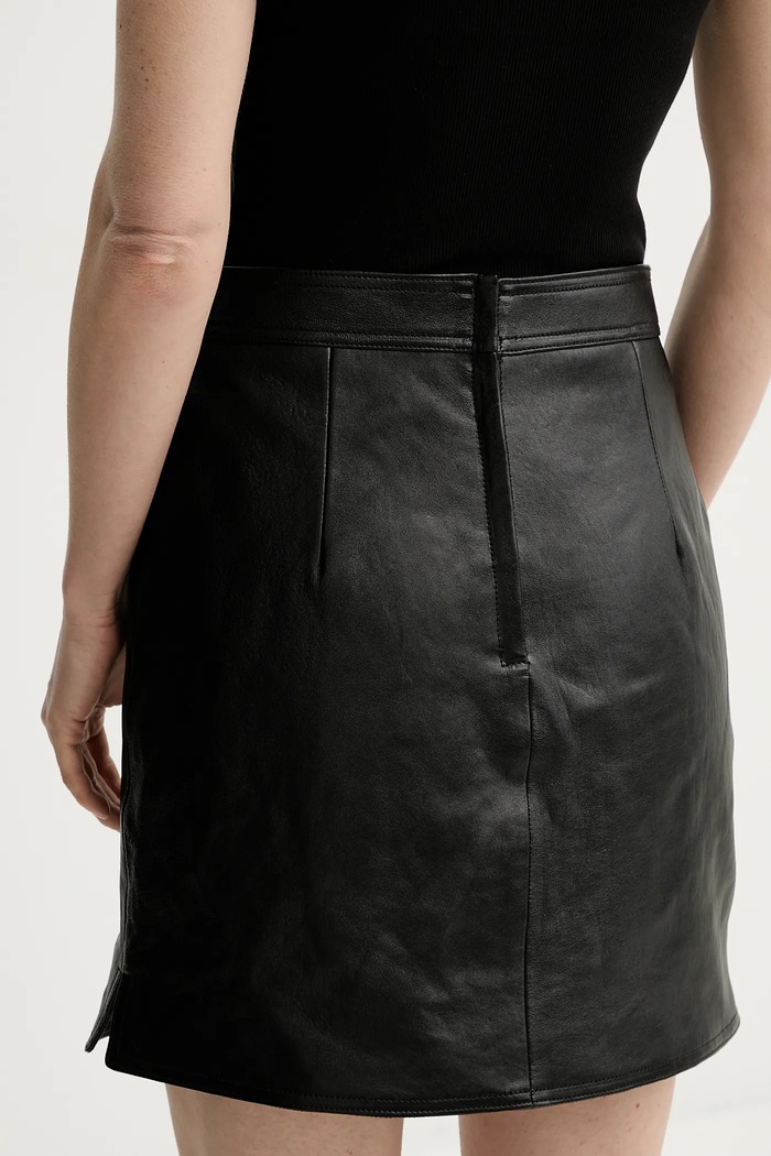 Abbigliamento Bally gonna in pelle WLE05F nero