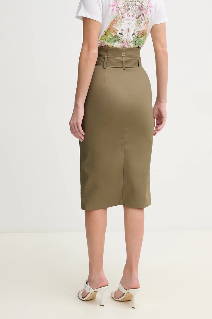 Abbigliamento Marciano by Guess gonna in cotone CINDY 5GGD02.7293A verde