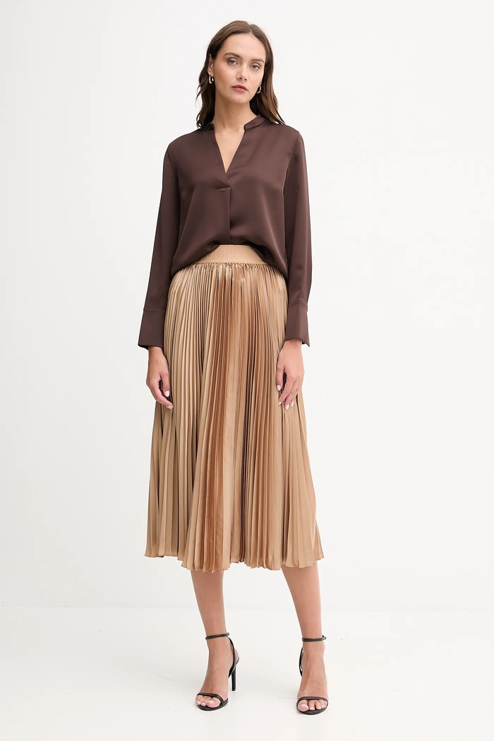 Joop! Spódnica 30046656 brązowy AW25